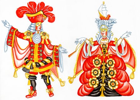 Стравинский петрушка раскраска