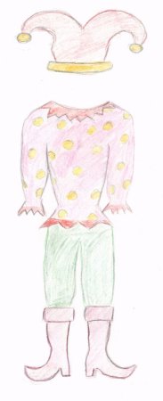 Веселый клоун рисование в старшей группе