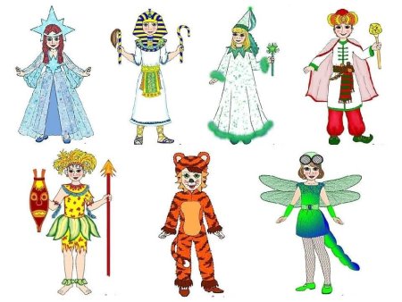 Эскиз костюма петрушки к балету и.Стравинского петрушка