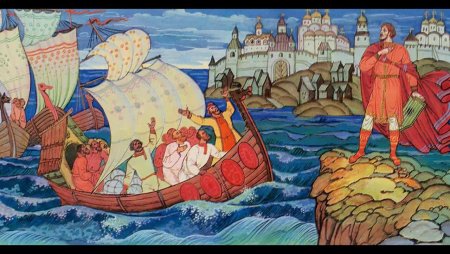 Иллюстрация к Садко Римского Корсакова