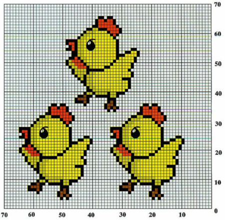 Вышивание крестом для детей