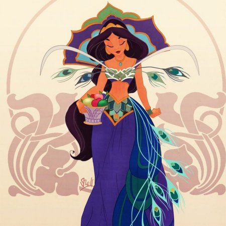 Шамаханская царица золотой петушок арт