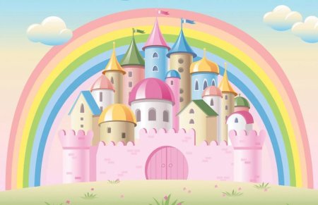 Замок сказочный детский