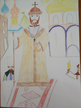 Борис Годунов зарисовка