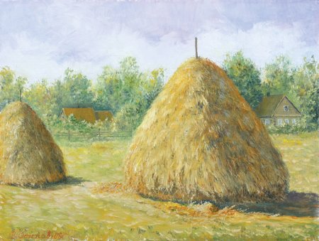 Сено иллюстрация