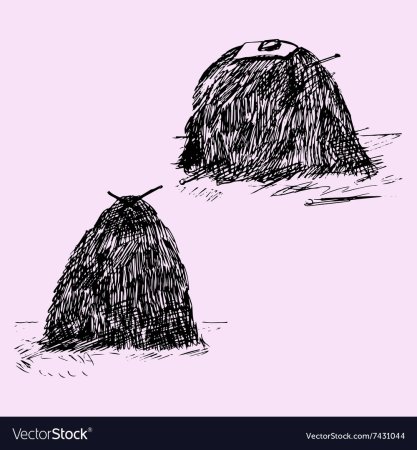 Нарисовать солому