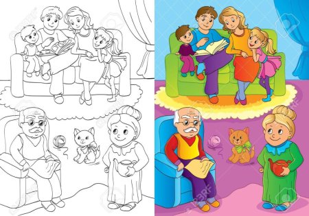 Рисунок моя семья