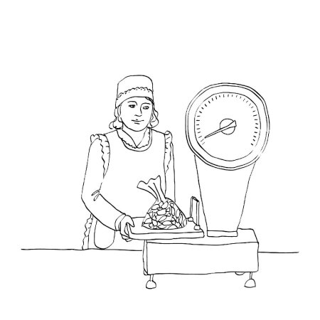 Профессия продавец