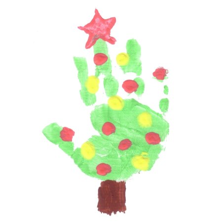 Рисование для детей 3-4 лет зима