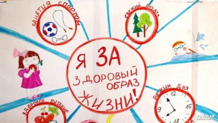 Детские рисунки на тему здоровый образ жизни