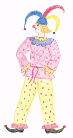 Балет петрушка рисунок балерины петрушки и арапа