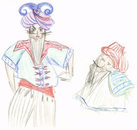 Балет петрушка Стравинский рисунок петрушки