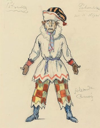 Герои балета петрушка Стравинского