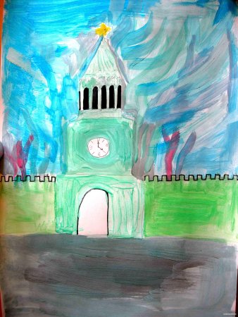 Казанский Кремль детские рисунки