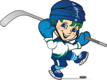 Хоккеист рисунок