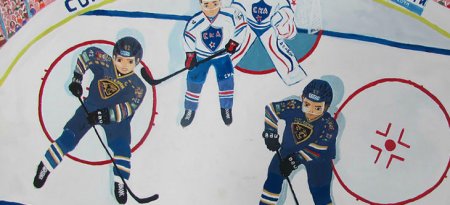 Рисунок на тему хоккей