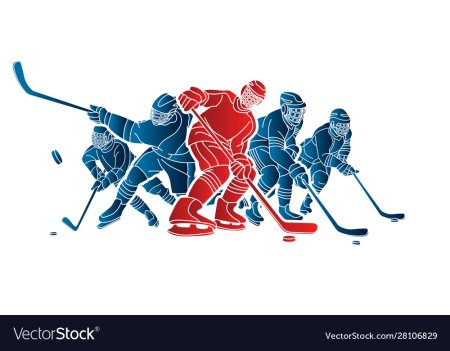 Хоккей иллюстрация