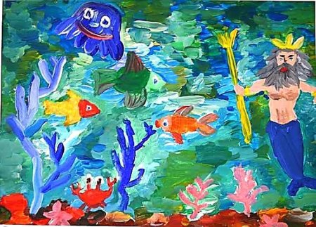 Подводное царство в подготовительной группе