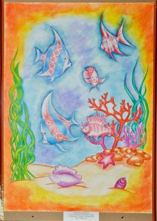 Рисование подводный мир