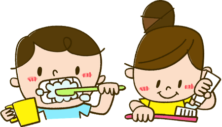 Чистить зубы мультяшная