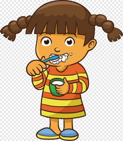 Мальчик чистит зубы