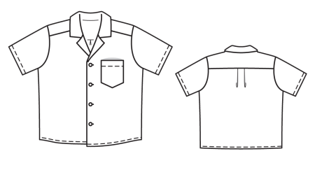 Рубашка схема
