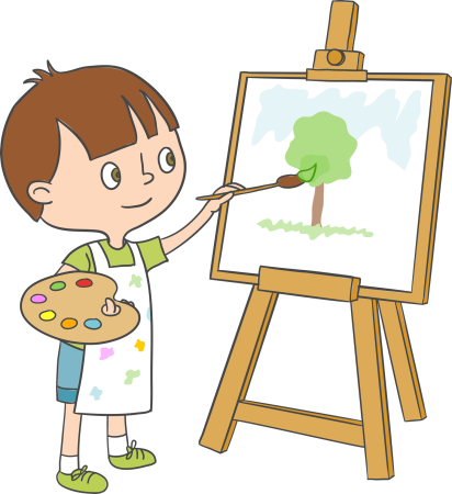 Мольберт рисунок