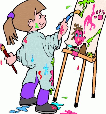 Изображение художника для детей