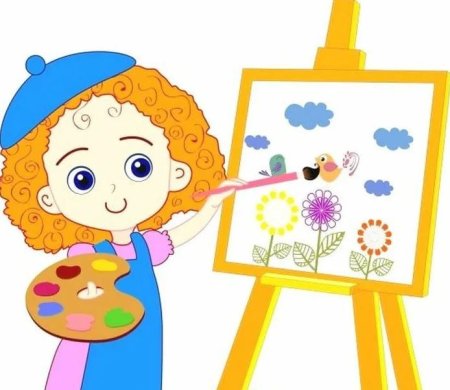 Юный художник