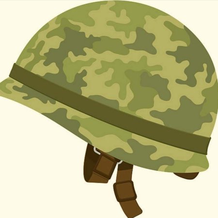 Каска Военная мультяшная