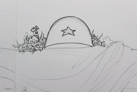 Неизвестный солдат раскраска