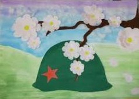 Аппликация на тему нет войне