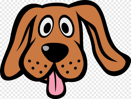 Мультяшные мордочки собак