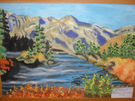 Рисунок на тему природа