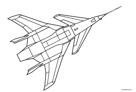 Рисунок самолета Су-27