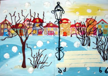 Изо зима в городе