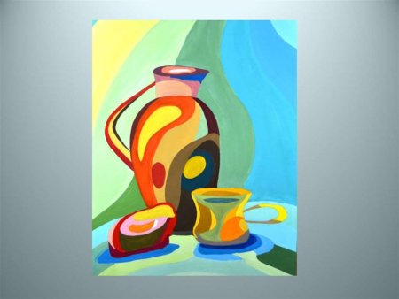 Цветовая композиция в натюрморте