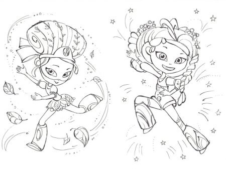 Раскраска для девочек