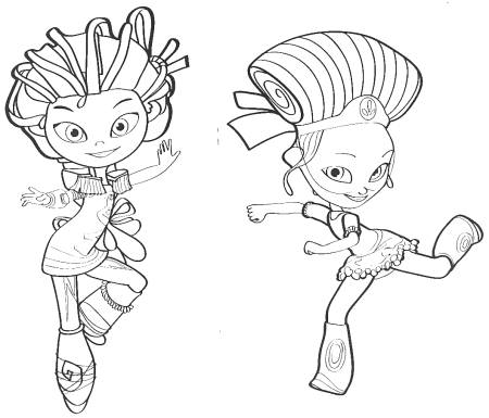 Раскраски сказочный патруль Ядвига Петровна