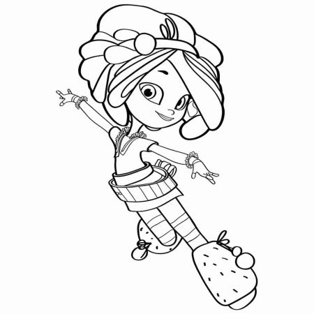 Раскраска сказочный патруль Аленка Снежка Маша и Варя