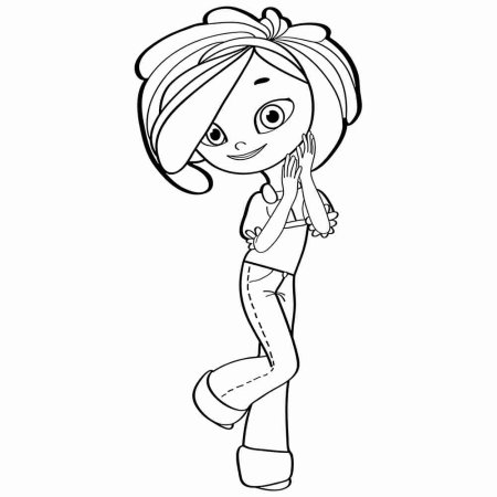 Сказочный патруль Снежка раскраска