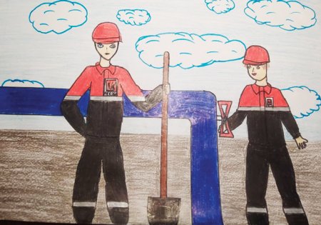 Нефтяник глазами детей