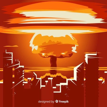 Атомный взрыв вектор