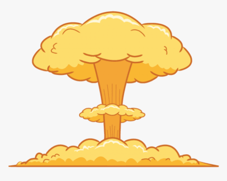 Ядерный взрыв мультяшный