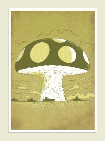 Мухомор ядерный взрыв