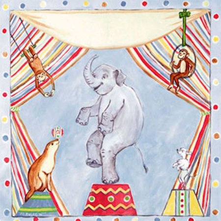 Эскизы на тему цирк