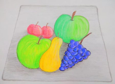 Рисование осенний урожай