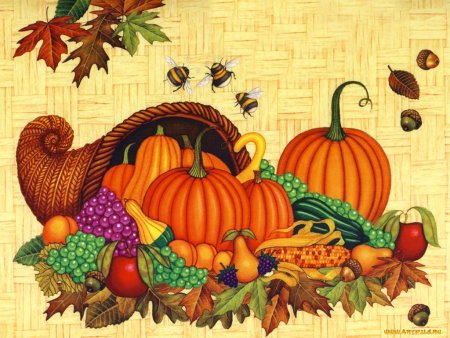 Рисование осенний урожай