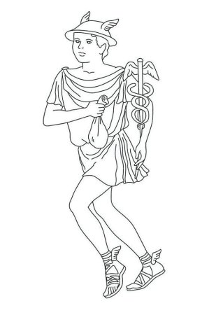 Гефест Бог древней Греции арт