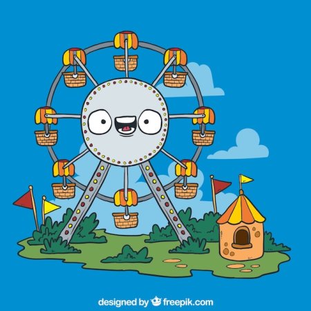 Колесо обозрения мульт